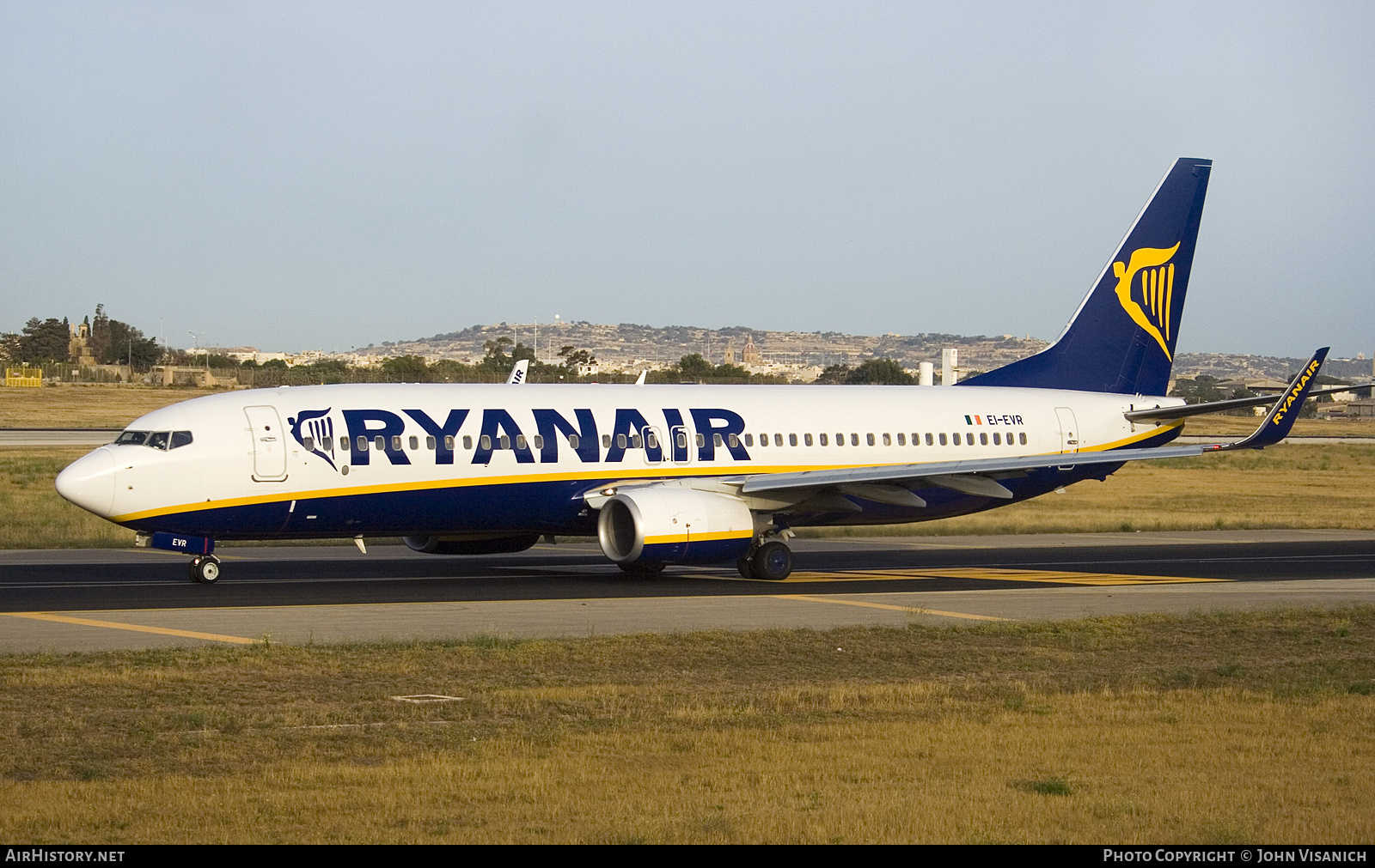 Aircraft Photo of EI-EVR | Boeing 737-8AS | Ryanair | AirHistory.net #701761