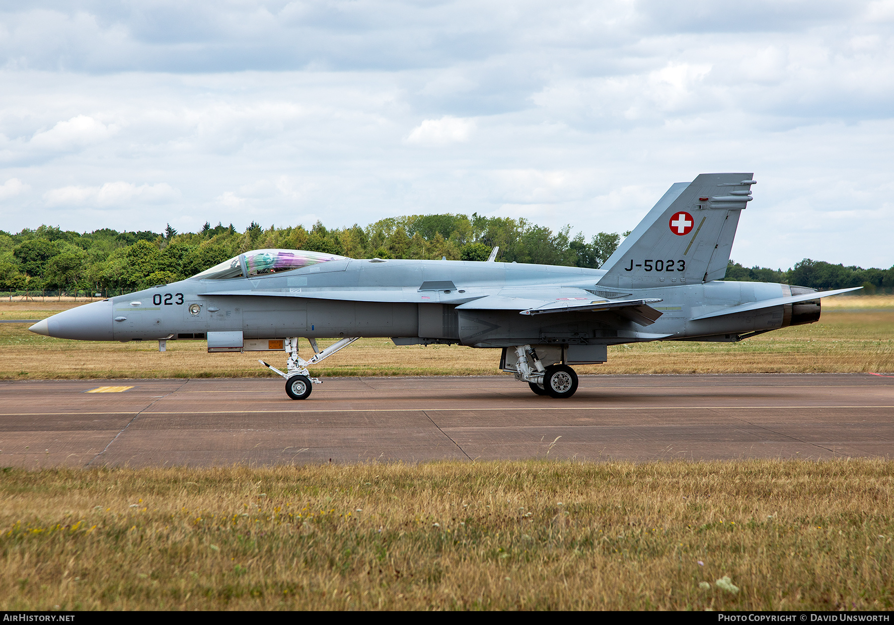 Aircraft Photo of J-5023 | McDonnell Douglas F/A-18C Hornet | Switzerland - Air Force | AirHistory.net #701773
