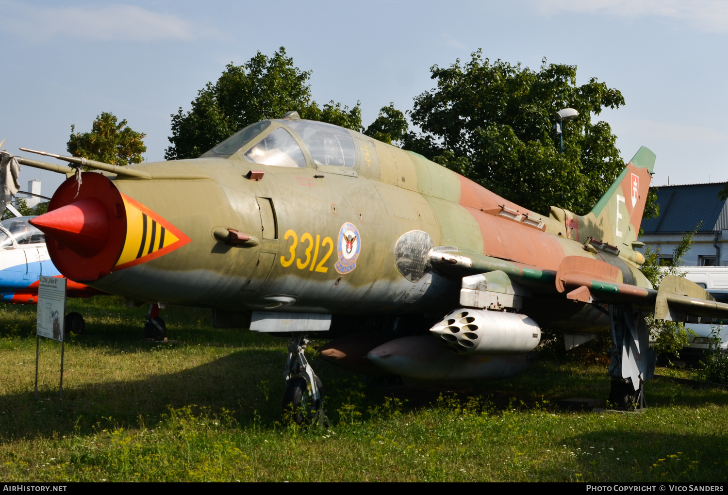 Aircraft Photo of 3312 | Sukhoi Su-22M4 | Slovakia - Air Force | AirHistory.net #701818