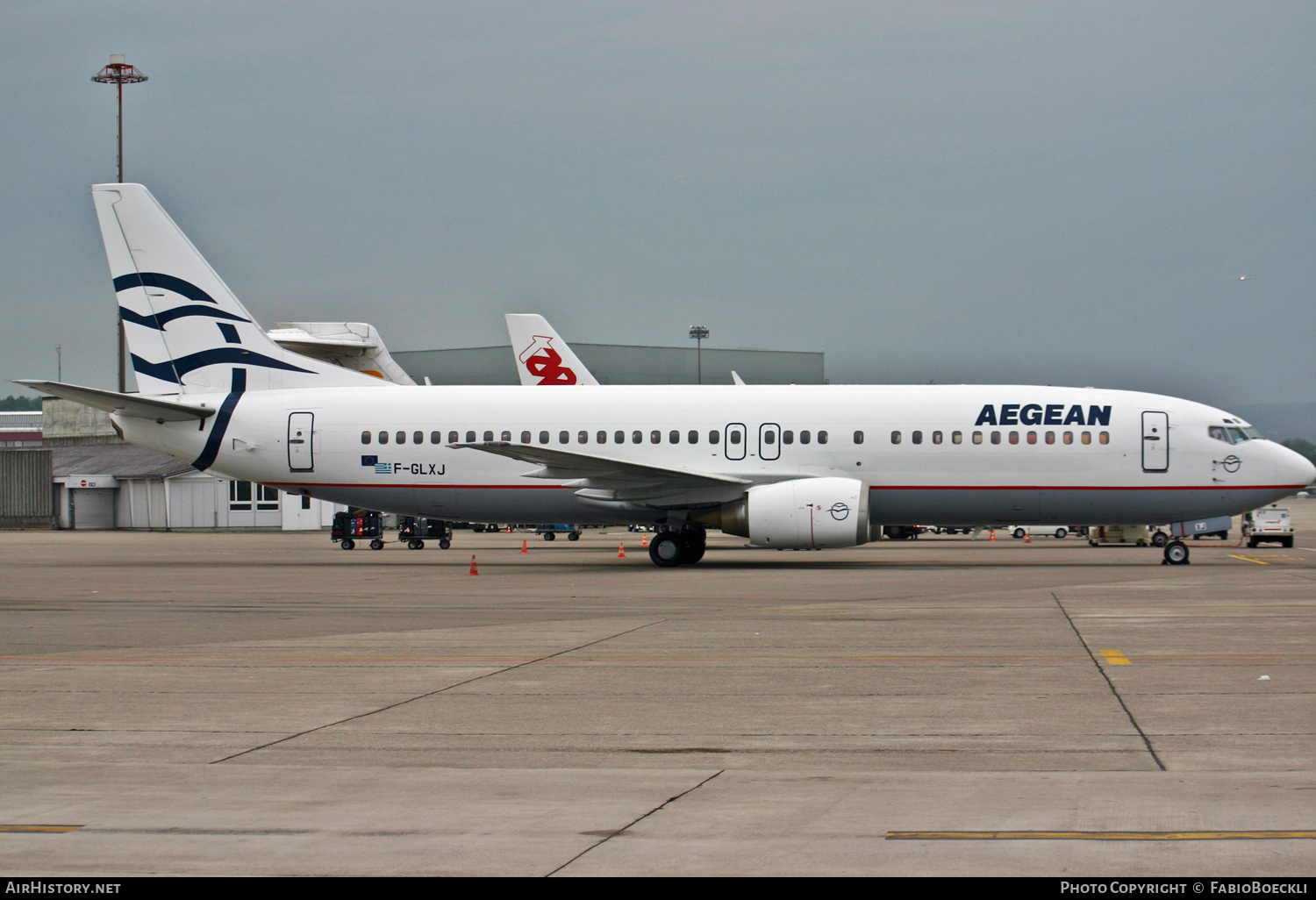 Aircraft Photo of F-GLXJ | Boeing 737-4Y0 | Aegean Airlines | AirHistory.net #701834