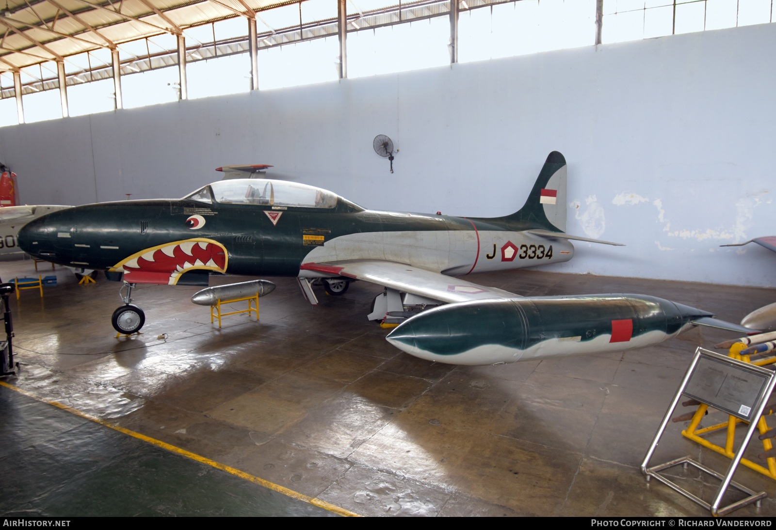 Aircraft Photo of J-3334 | Lockheed T-33A | Indonesia - Air Force | AirHistory.net #701858