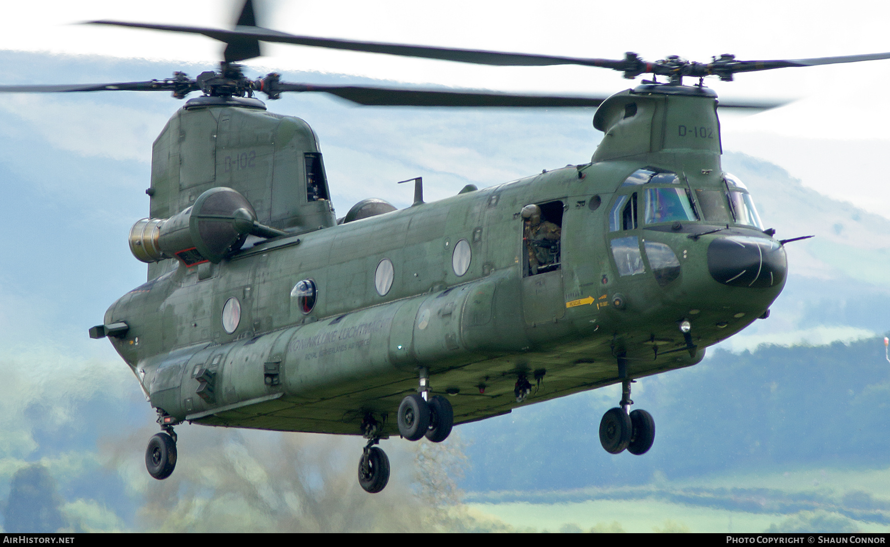 Aircraft Photo of D-102 | Boeing CH-47D Chinook (414) | Netherlands - Air Force | AirHistory.net #701866