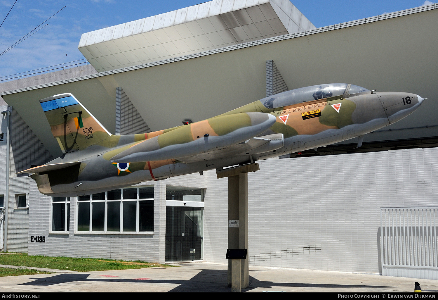 Aircraft Photo of 4518 | Embraer AT-26 Xavante | Brazil - Air Force | AirHistory.net #701888