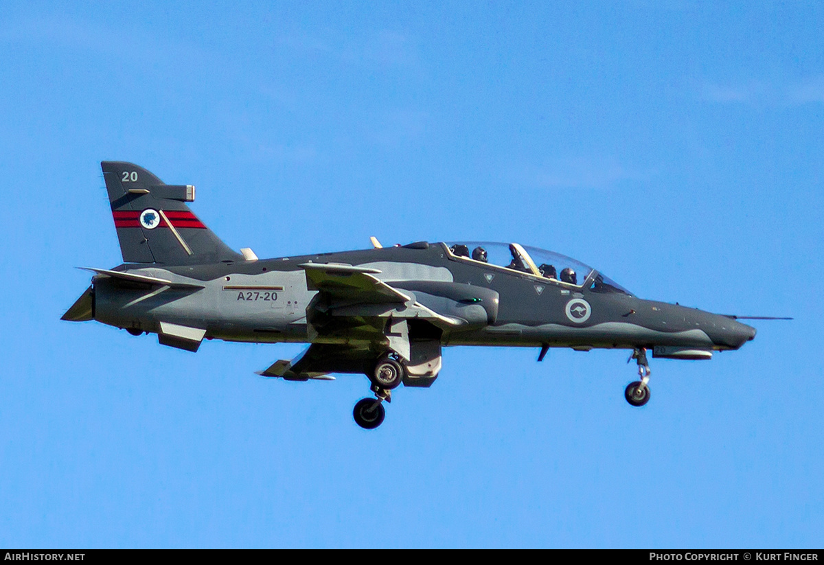 Aircraft Photo of A27-20 | BAE Systems Hawk 127 | Australia - Air Force | AirHistory.net #701891