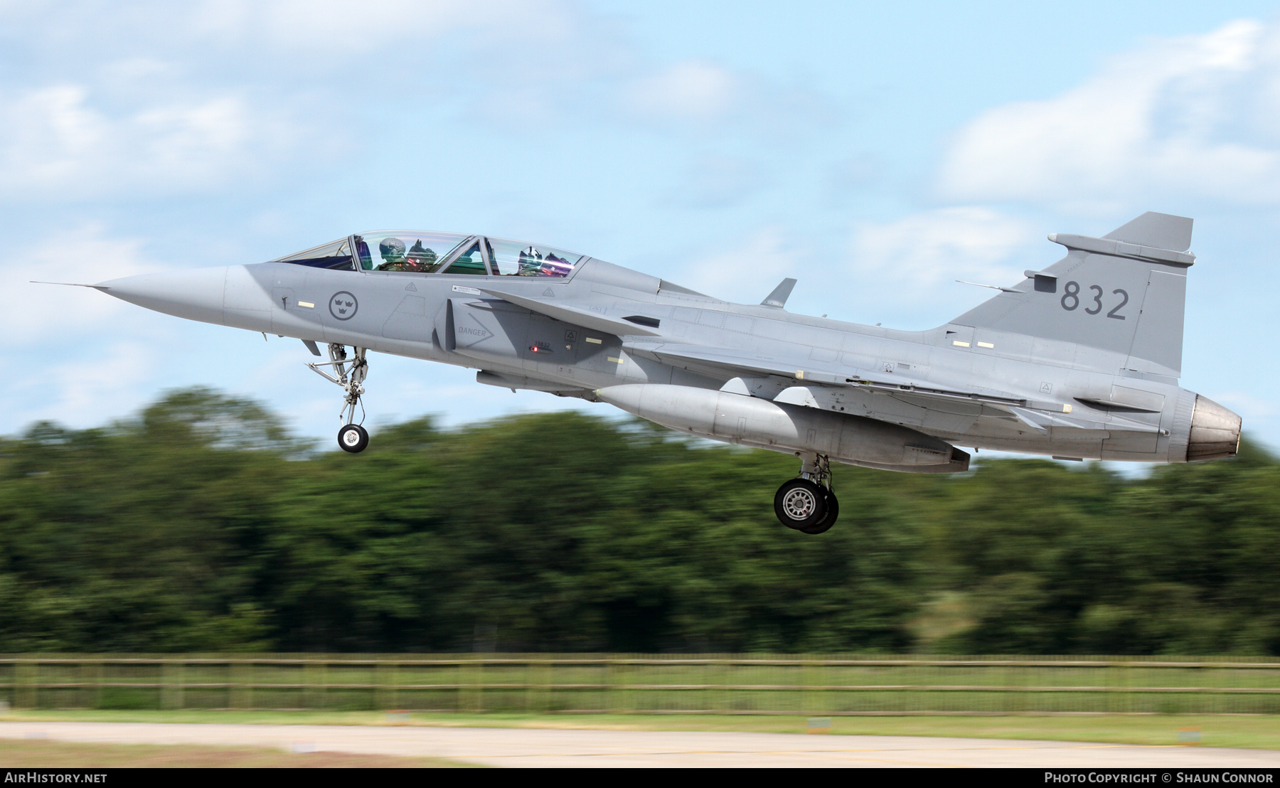Aircraft Photo of 39832 | Saab JAS 39D Gripen | Sweden - Air Force | AirHistory.net #701893