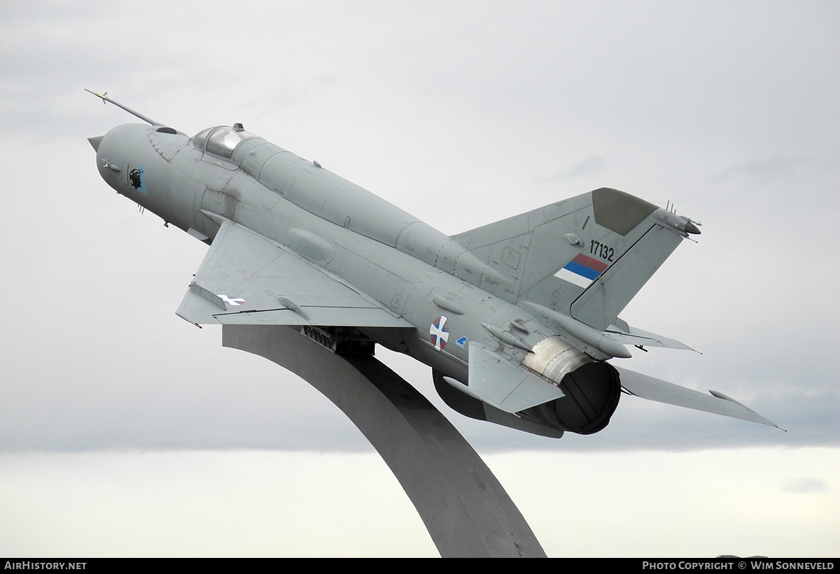 Aircraft Photo of 17132 | Mikoyan-Gurevich MiG-21bis-K | Serbia - Air Force | AirHistory.net #701904