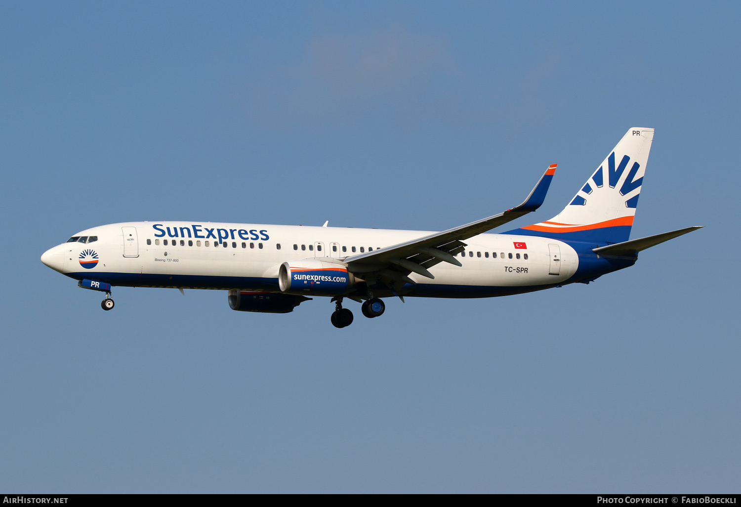 Aircraft Photo of TC-SPR | Boeing 737-8JP | SunExpress | AirHistory.net #701932
