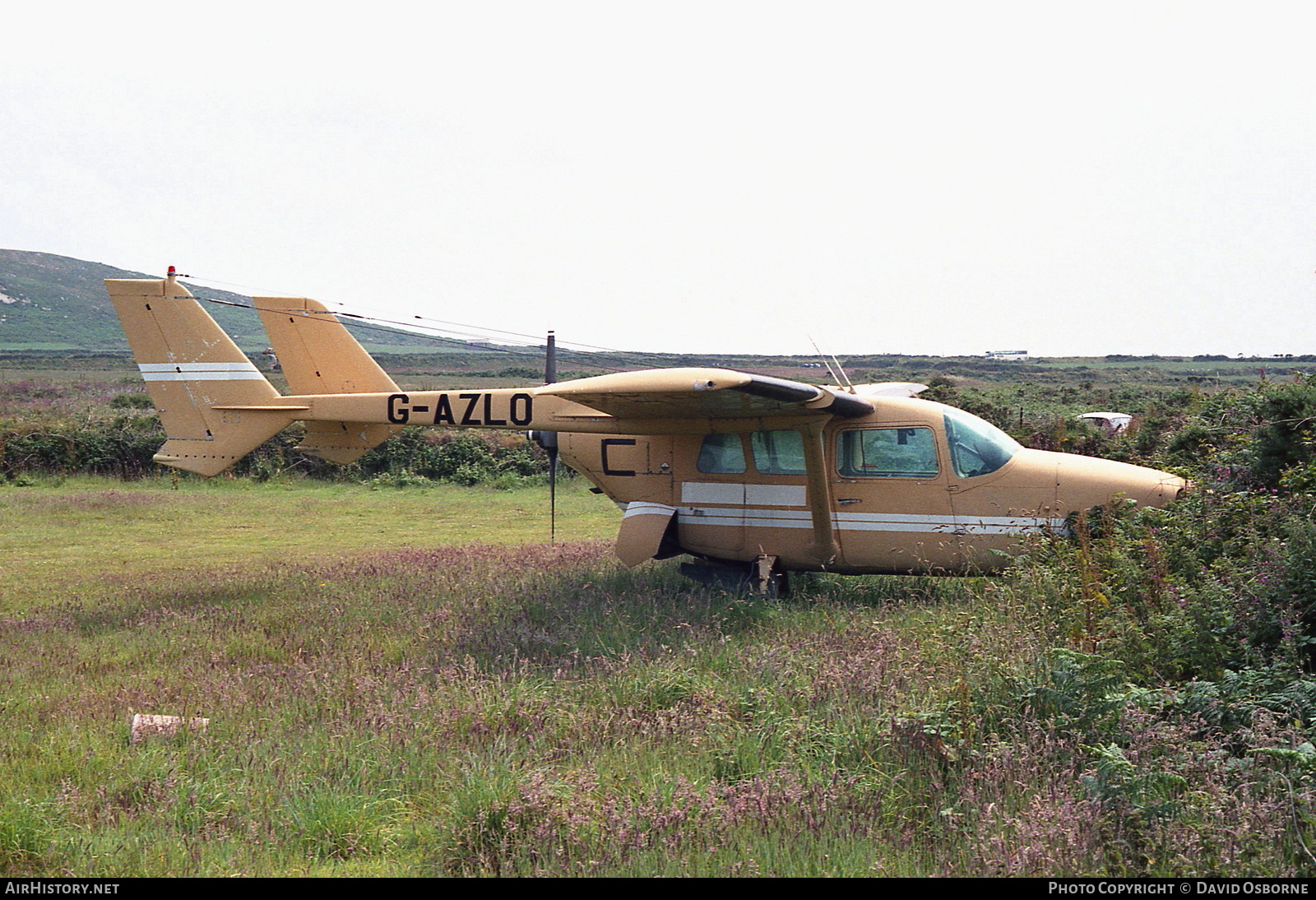 Aircraft Photo of G-AZLO | Reims F337F Super Skymaster | AirHistory.net #701940