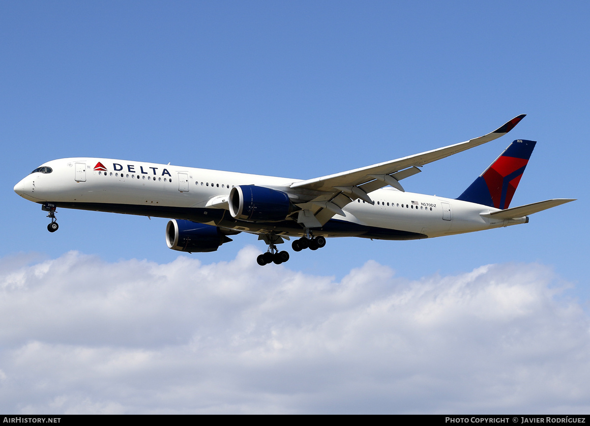 Aircraft Photo of N570DZ | Airbus A350-941 | Delta Air Lines | AirHistory.net #701949