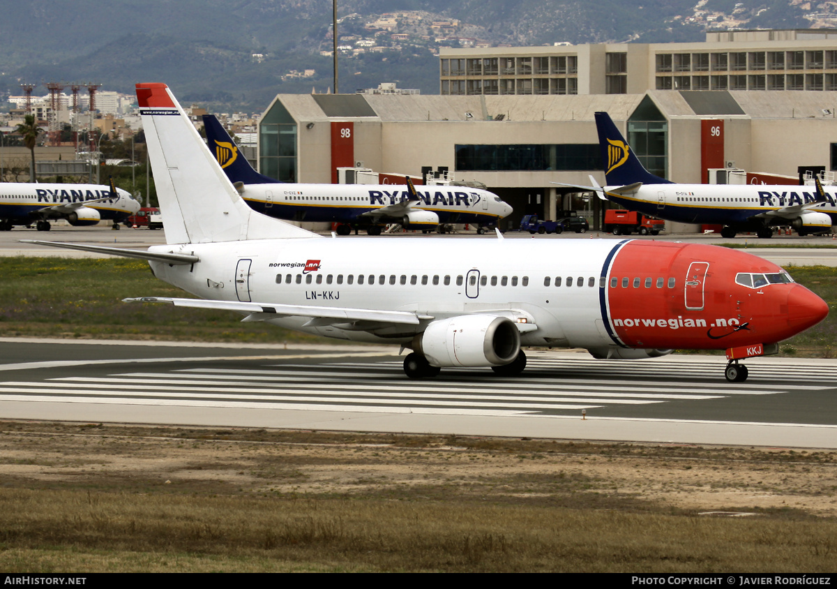Aircraft Photo of LN-KKJ | Boeing 737-36N | Norwegian | AirHistory.net #701958