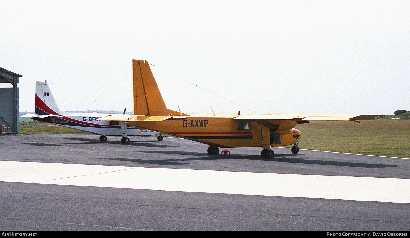 Aircraft Photo of G-AXWP | Britten-Norman BN-2A-26 Islander | AirHistory.net #701965
