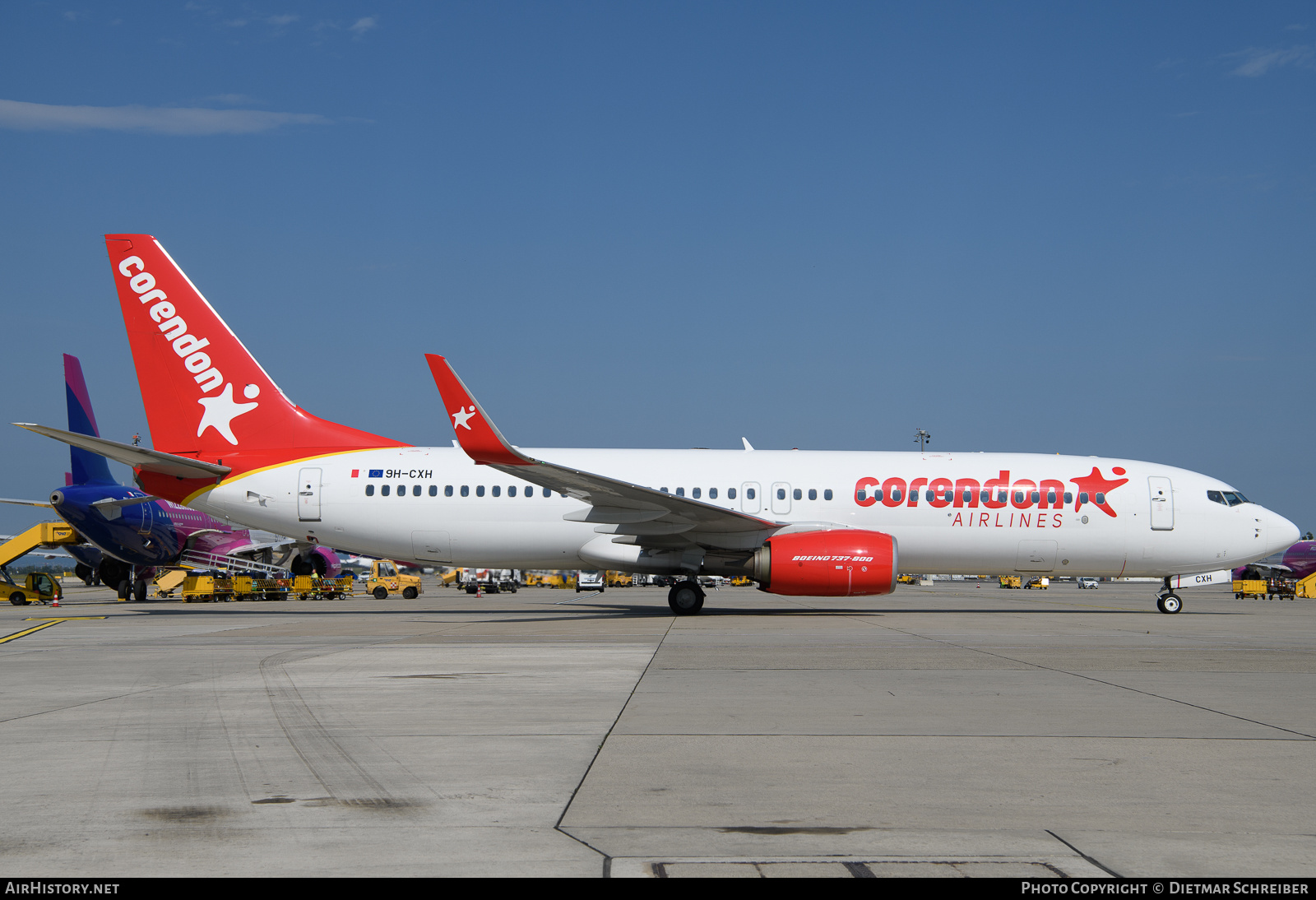 Aircraft Photo of 9H-CXH | Boeing 737-8ME | Corendon Airlines | AirHistory.net #702010