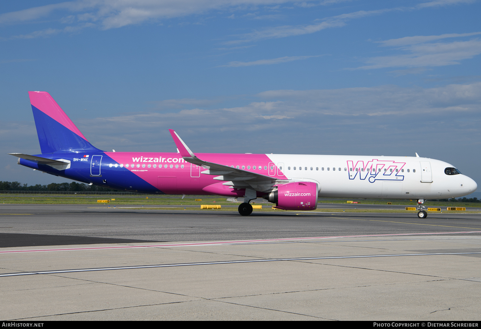Aircraft Photo of 9H-WNE | Airbus A321-271NX | Wizz Air | AirHistory.net #702017