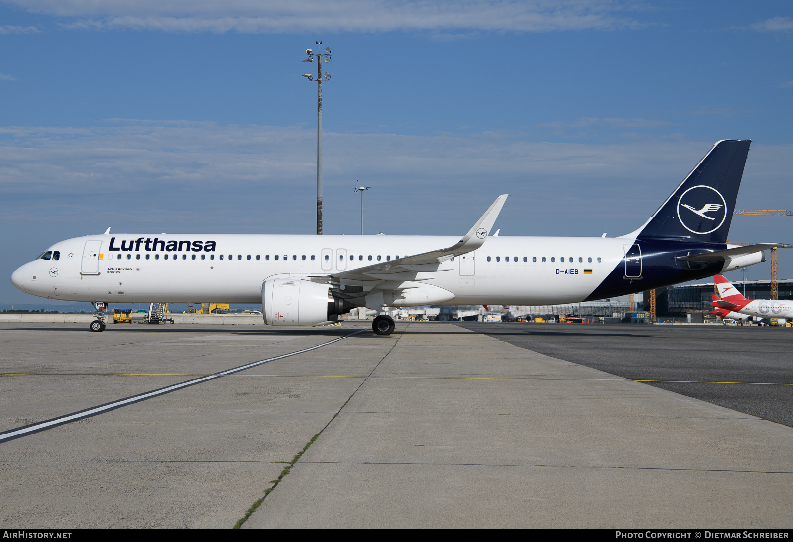 Aircraft Photo of D-AIEB | Airbus A321-271NX | Lufthansa | AirHistory.net #702023