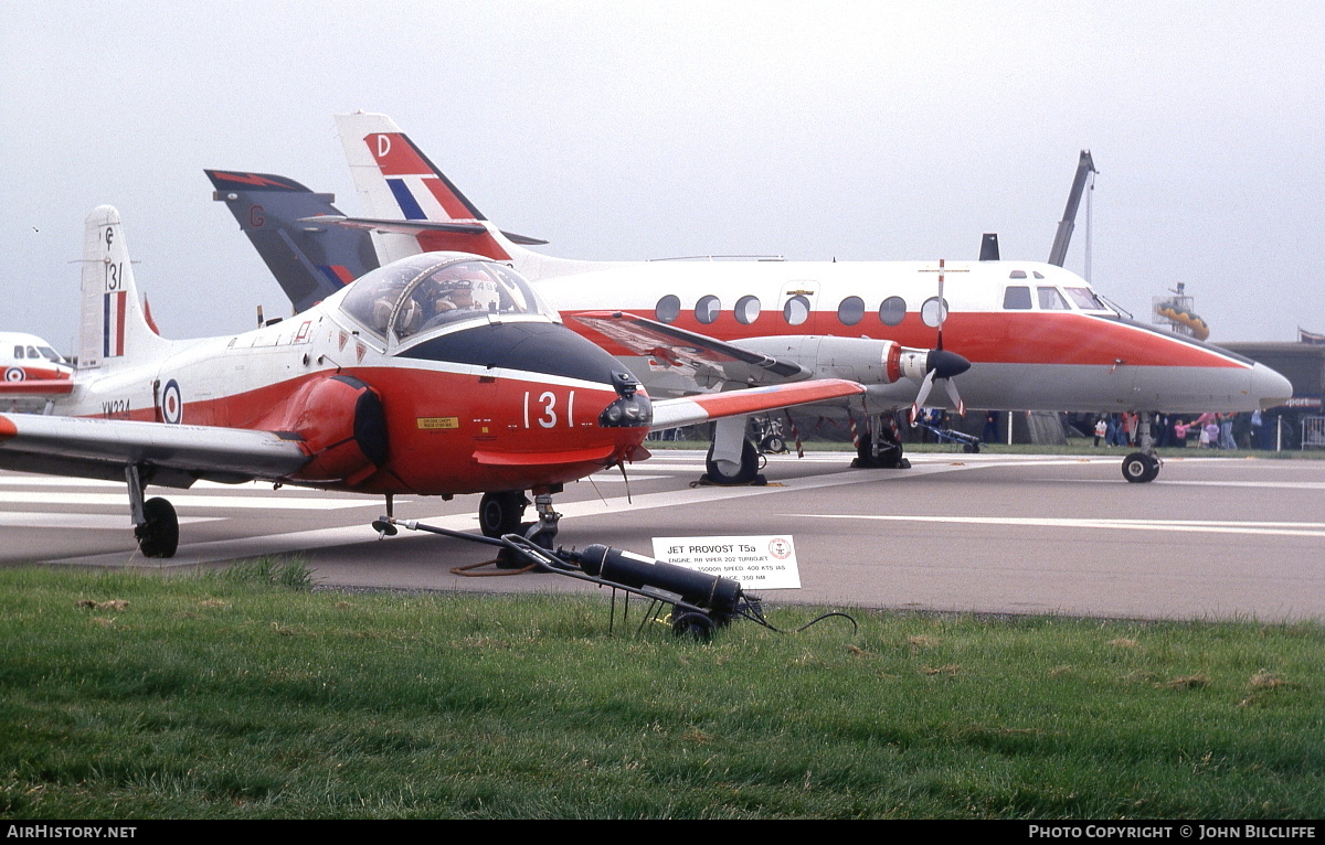 Aircraft Photo of XW334 | BAC 84 Jet Provost T5A | UK - Air Force | AirHistory.net #702026