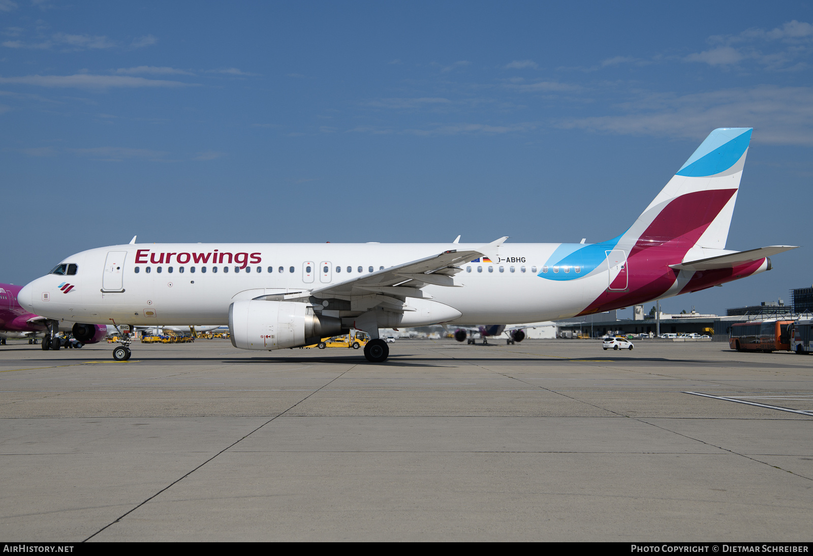 Aircraft Photo of D-ABHG | Airbus A320-214 | Eurowings | AirHistory.net #702028