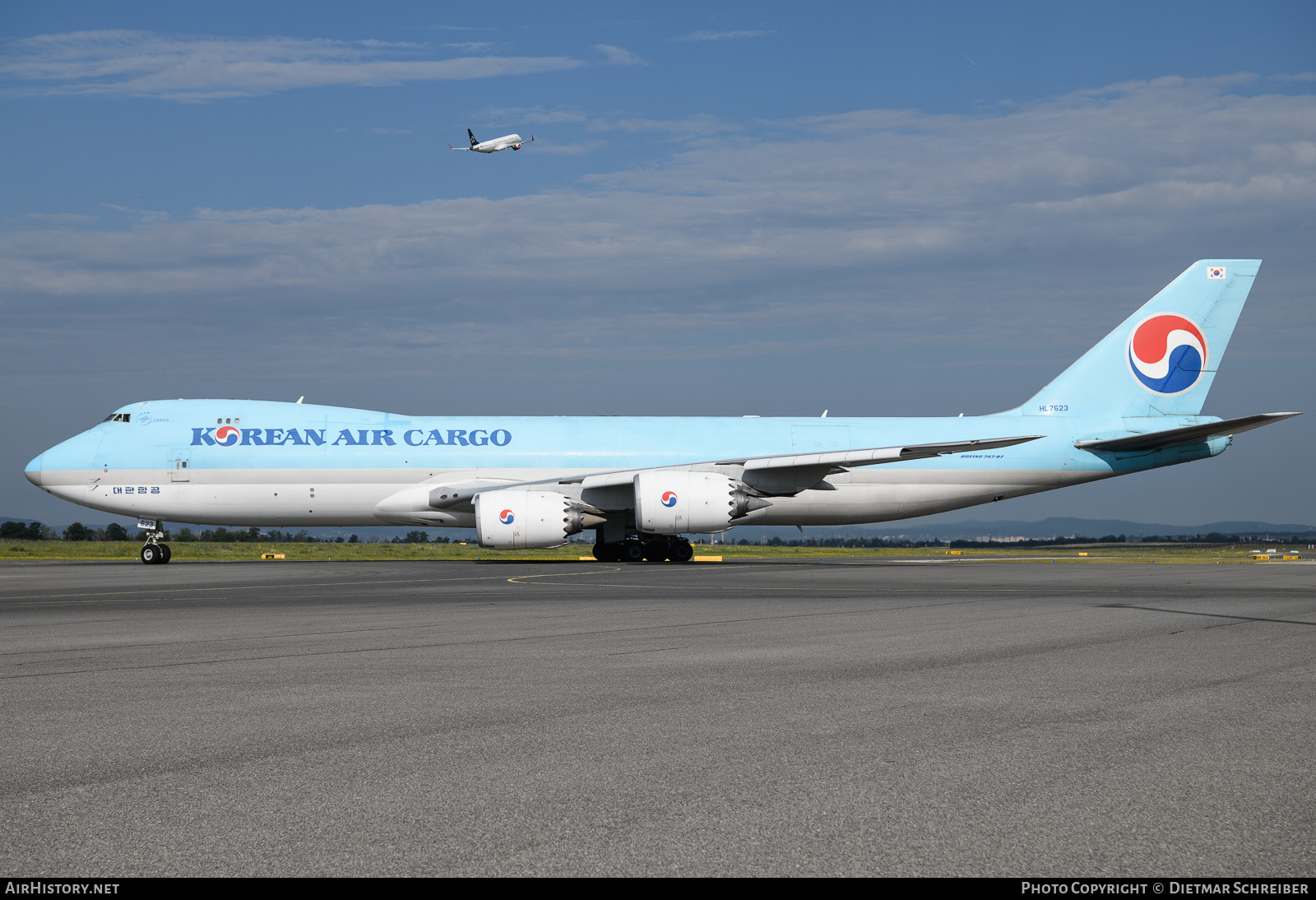 Aircraft Photo of HL7623 | Boeing 747-8B5F/SCD | Korean Air Cargo | AirHistory.net #702030