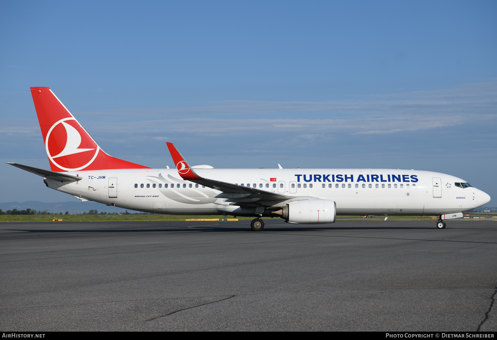 Aircraft Photo of TC-JHM | Boeing 737-8F2 | Turkish Airlines | AirHistory.net #702036