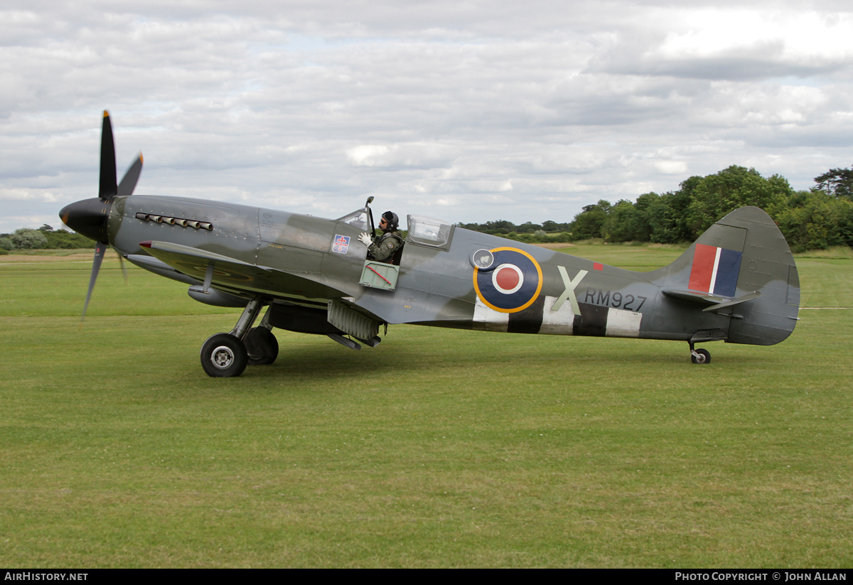Aircraft Photo of F-AYXX / RM927 | Supermarine 379 Spitfire FR14E | UK - Air Force | AirHistory.net #702083