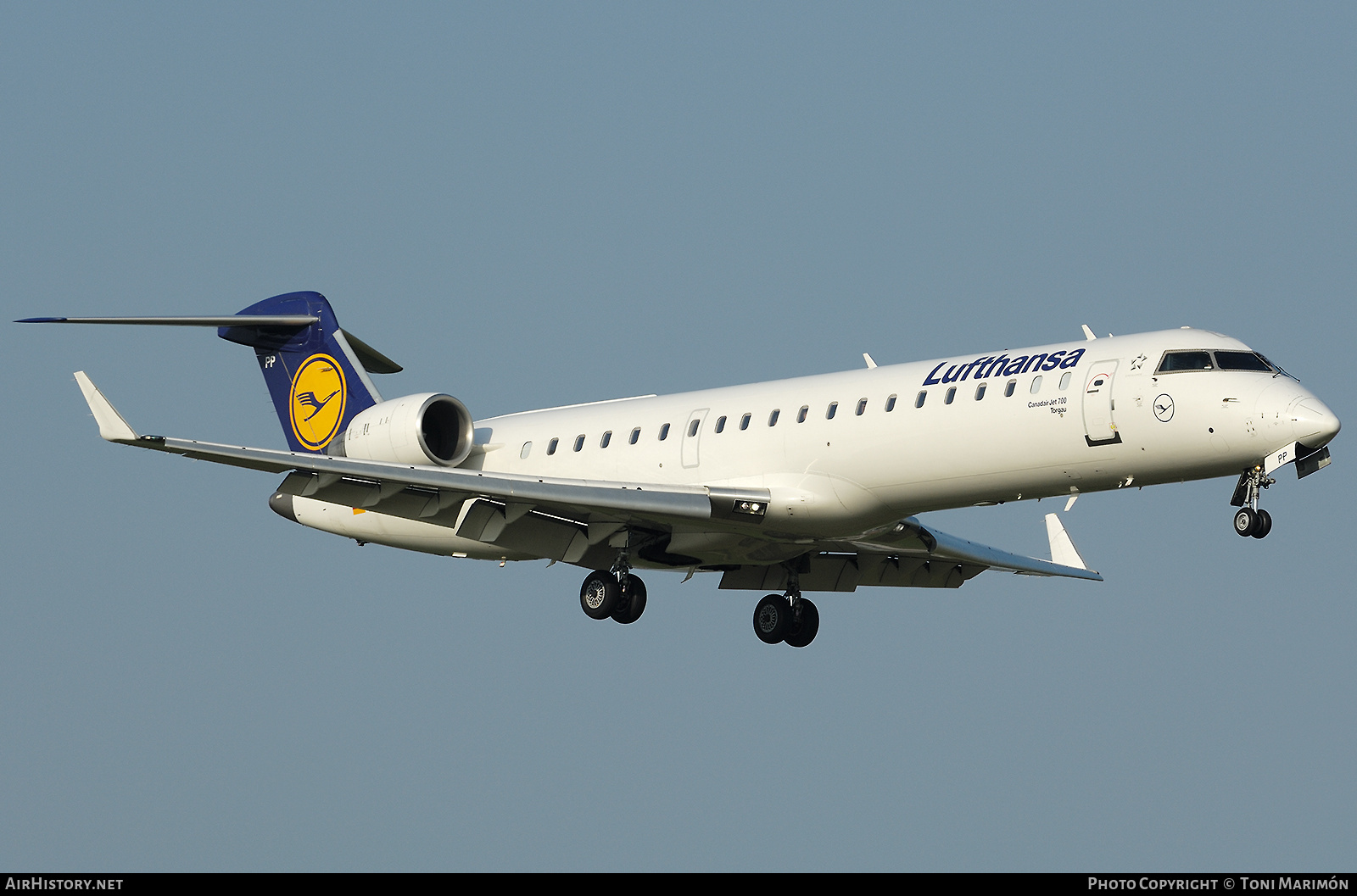 Aircraft Photo of D-ACPP | Bombardier CRJ-701ER (CL-600-2C10) | Lufthansa | AirHistory.net #702089
