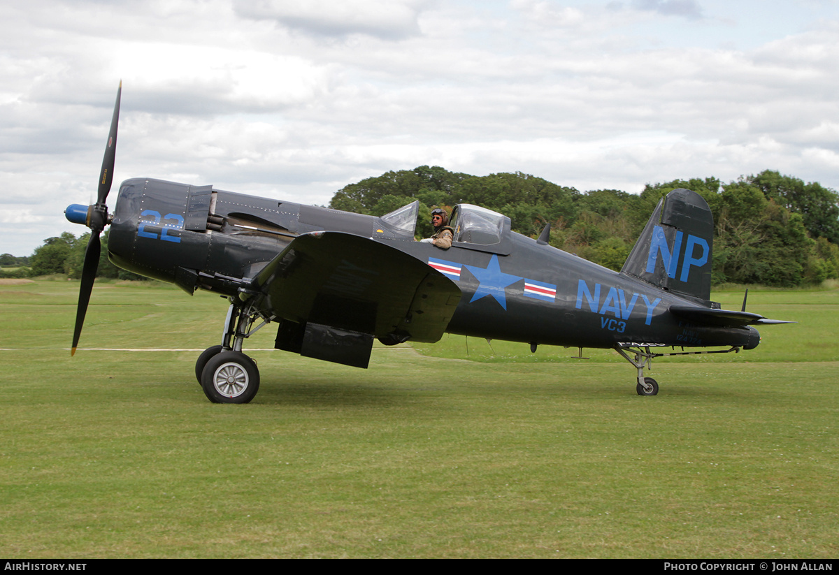 Aircraft Photo of F-AZEG / 124724 | Vought F4U-5NL Corsair | USA - Navy | AirHistory.net #702090