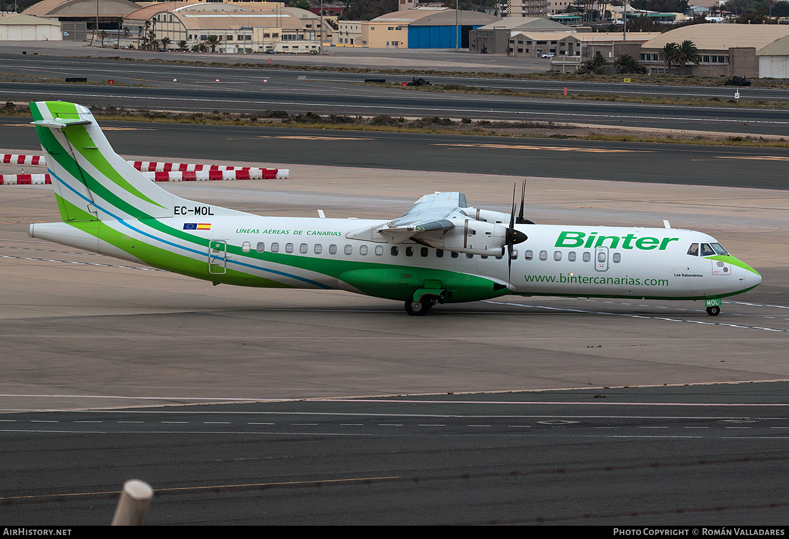 Aircraft Photo of EC-MOL | ATR ATR-72-600 (ATR-72-212A) | Binter Canarias | AirHistory.net #702098