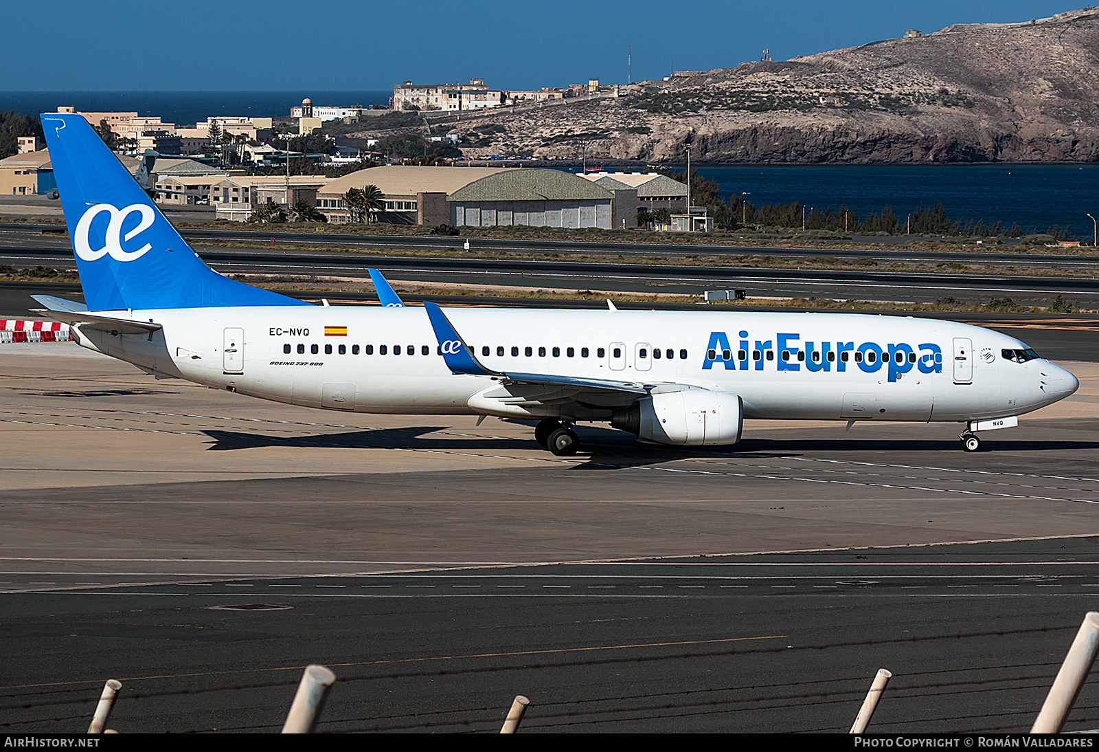Aircraft Photo of EC-NVQ | Boeing 737-8AS | Air Europa | AirHistory.net #702104