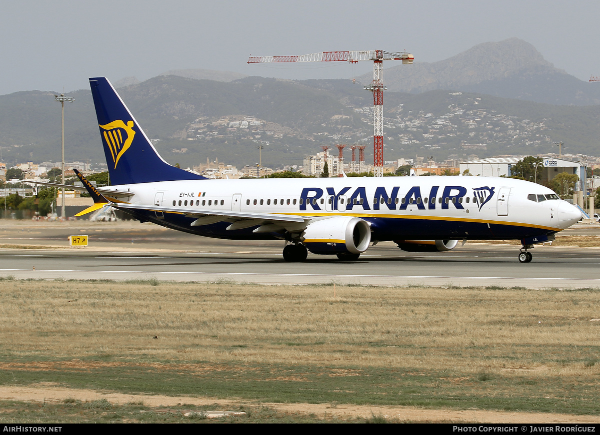 Aircraft Photo of EI-IJL | Boeing 737-8200 Max 200 | Ryanair | AirHistory.net #702105