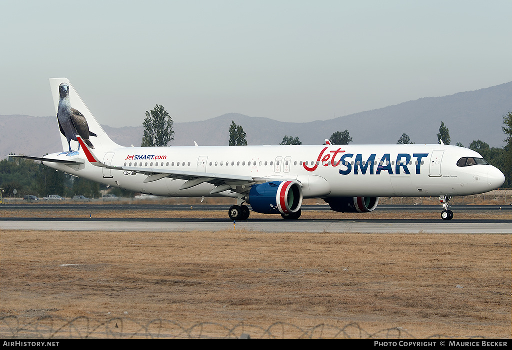 Aircraft Photo of CC-DIB | Airbus A321-272NX | JetSmart | AirHistory.net #702112