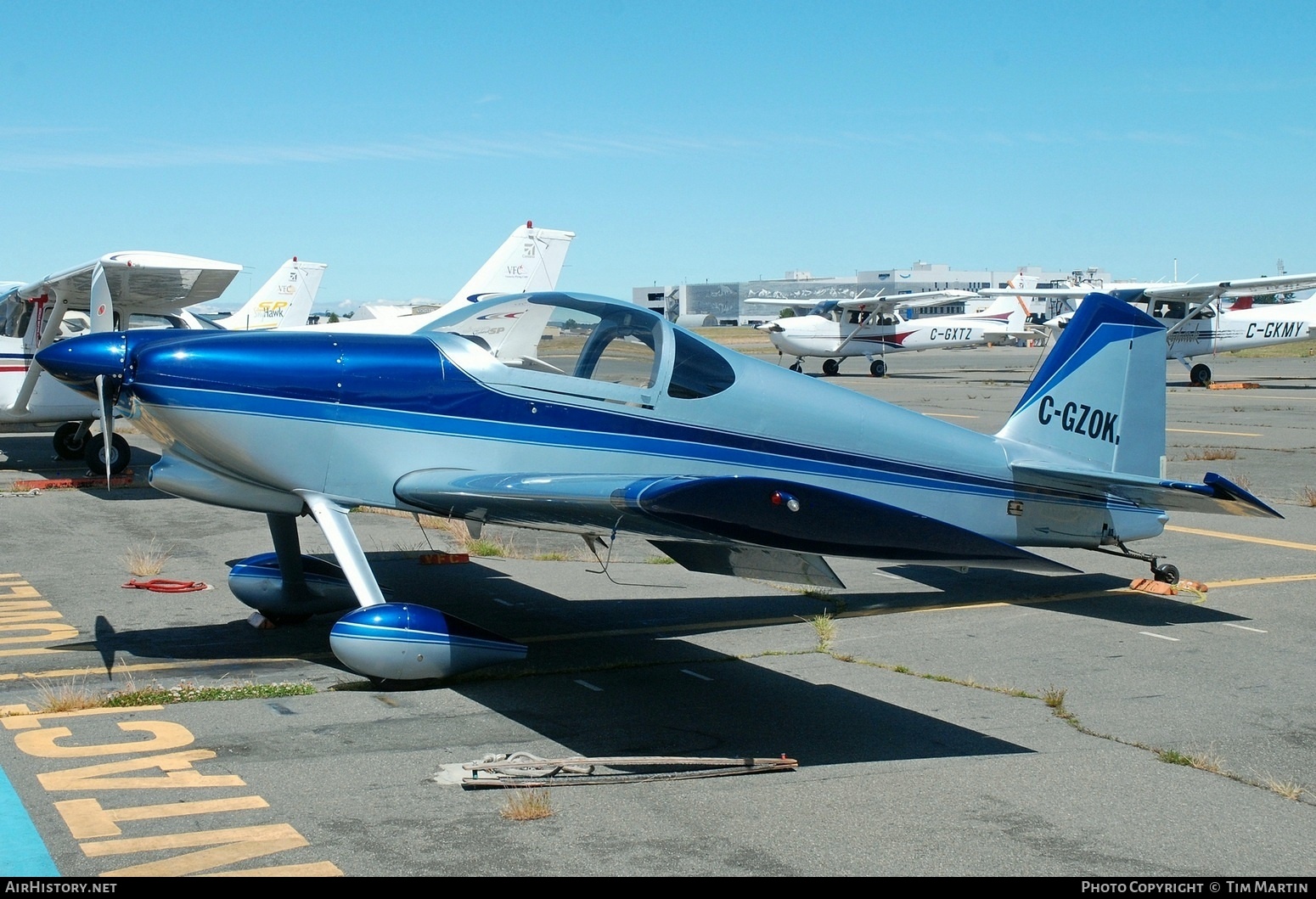 Aircraft Photo of C-GZOK | Van's RV-6 | AirHistory.net #702116