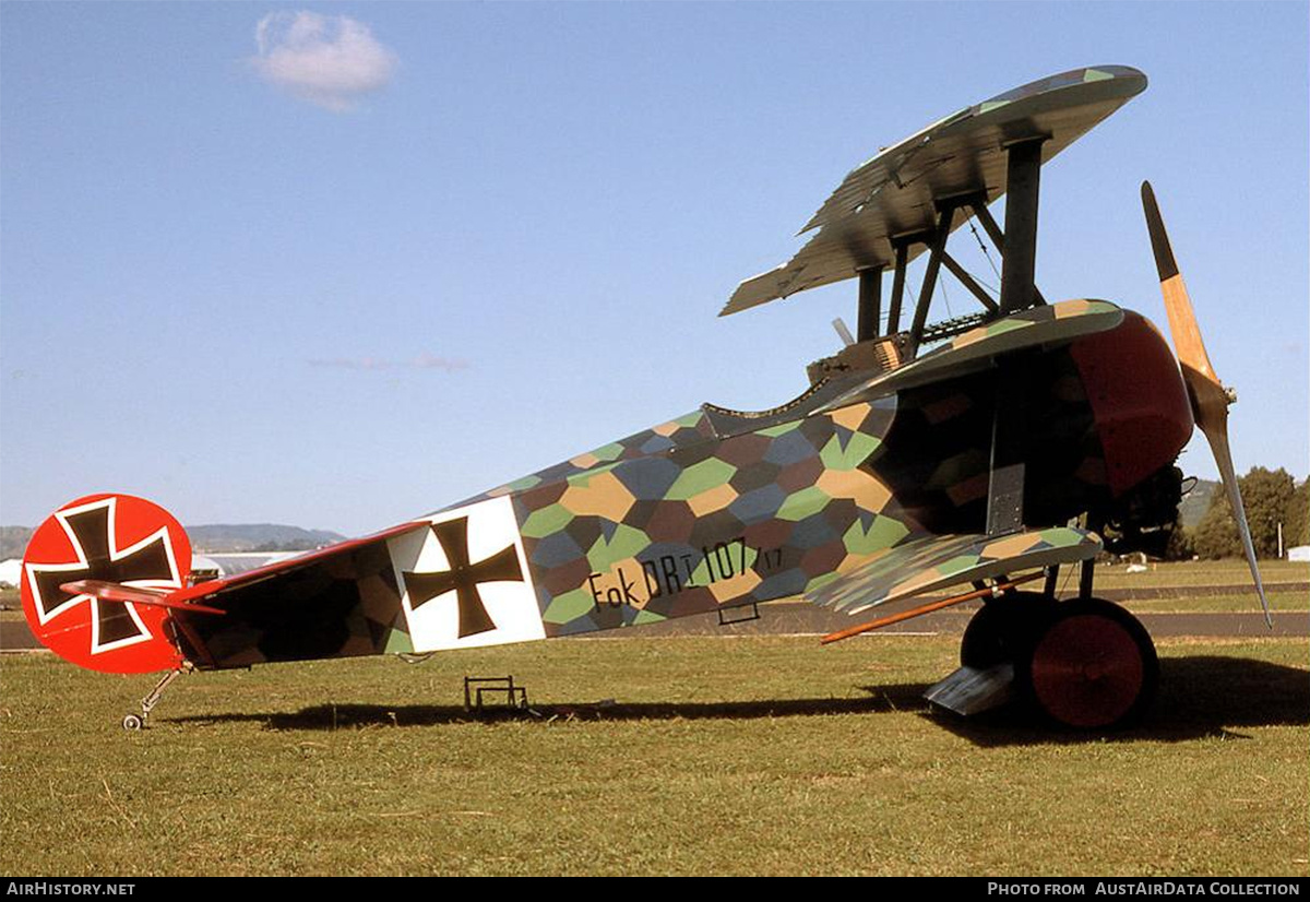 Aircraft Photo of ZK-FOK | Fokker Dr.1 (replica) | Germany - Air Force | AirHistory.net #702123