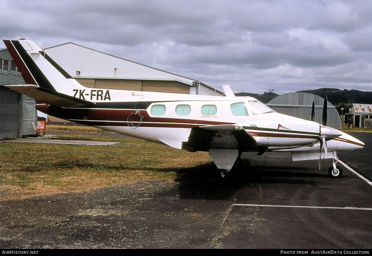 Aircraft Photo of ZK-FRA | Beech A60 Duke | AirHistory.net #702125