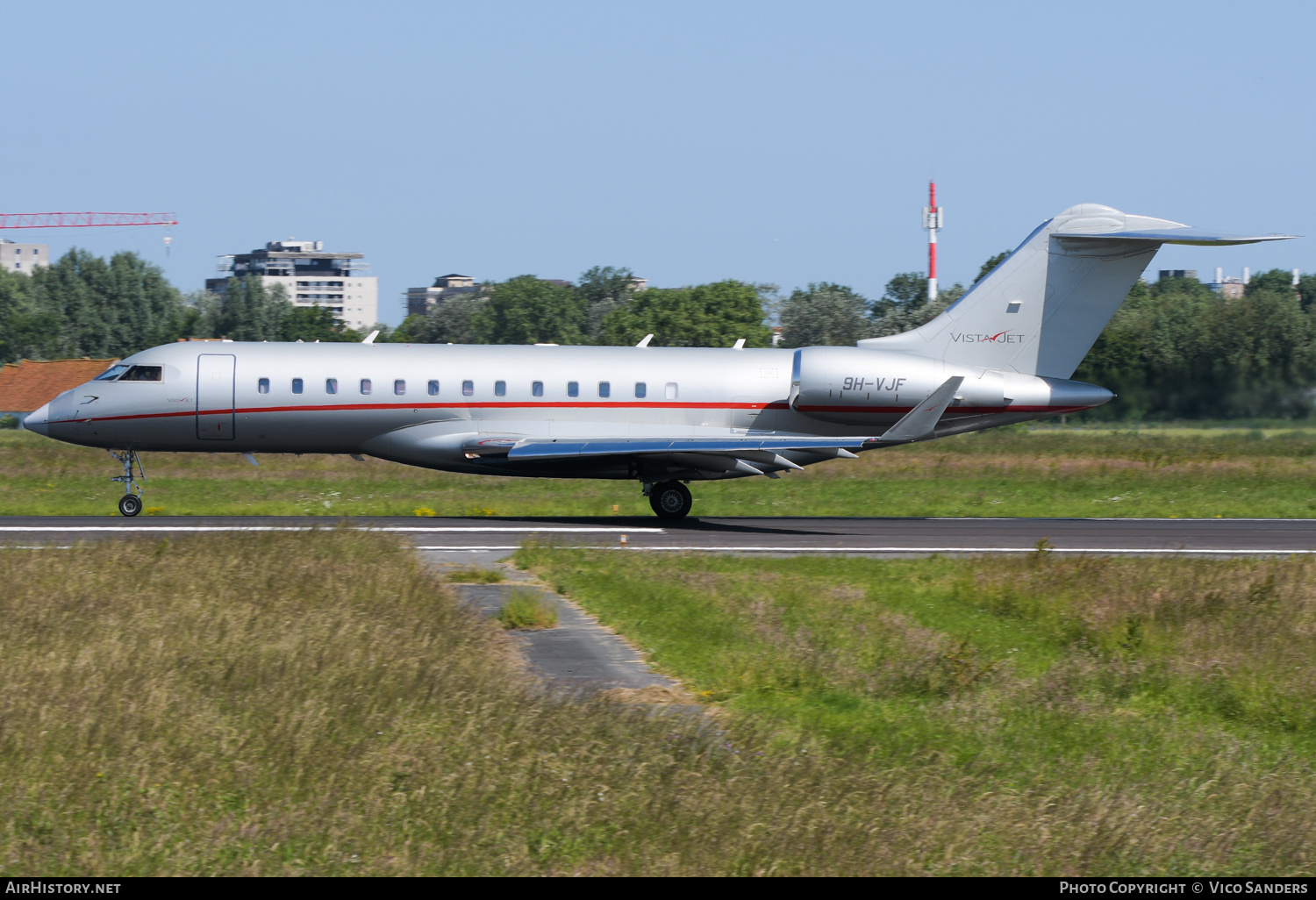 Aircraft Photo of 9H-VJF | Bombardier Global 6000 (BD-700-1A10) | VistaJet | AirHistory.net #702133