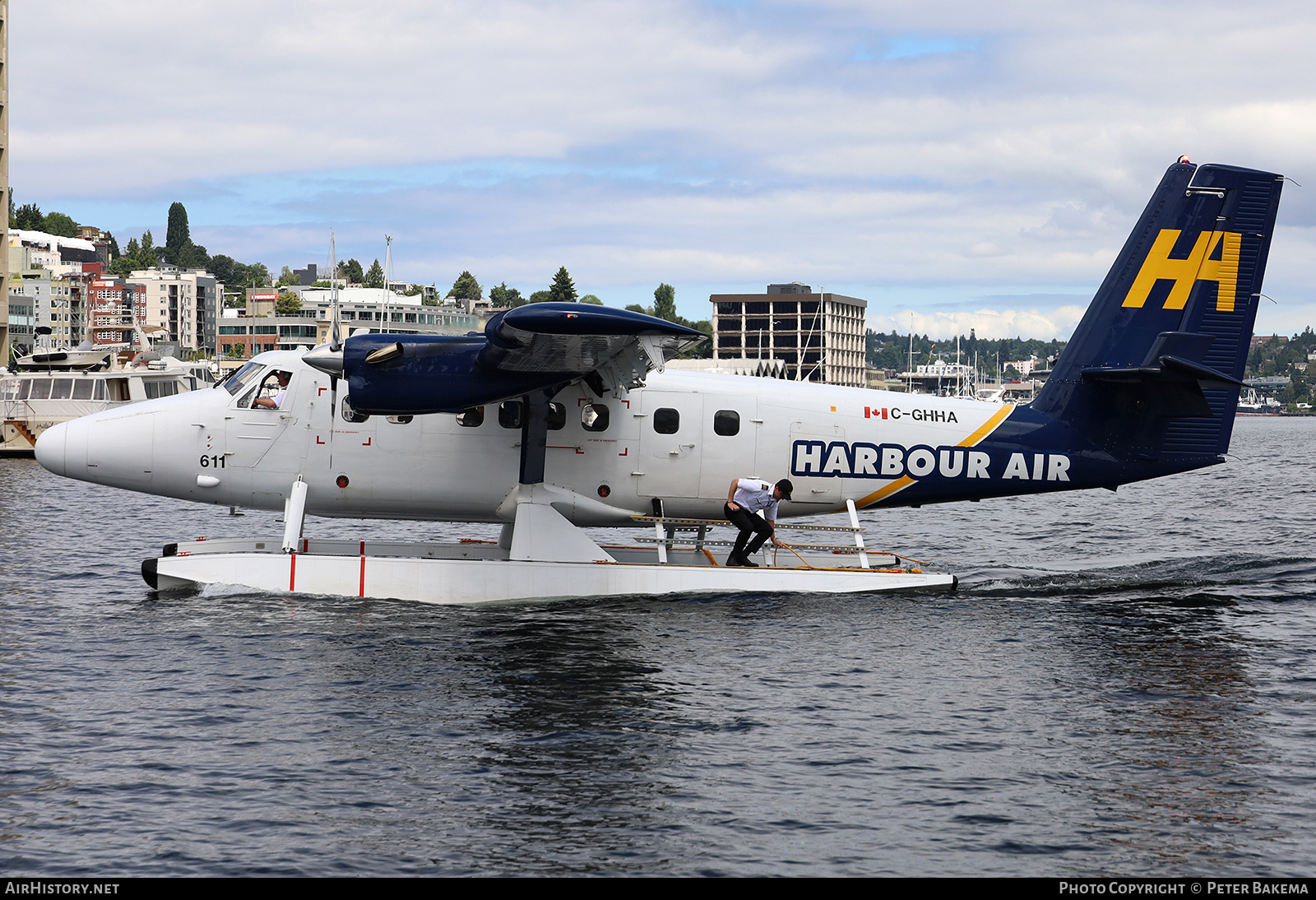 Aircraft Photo of C-GHHA | De Havilland Canada DHC-6-300 Twin Otter | Harbour Air | AirHistory.net #702140