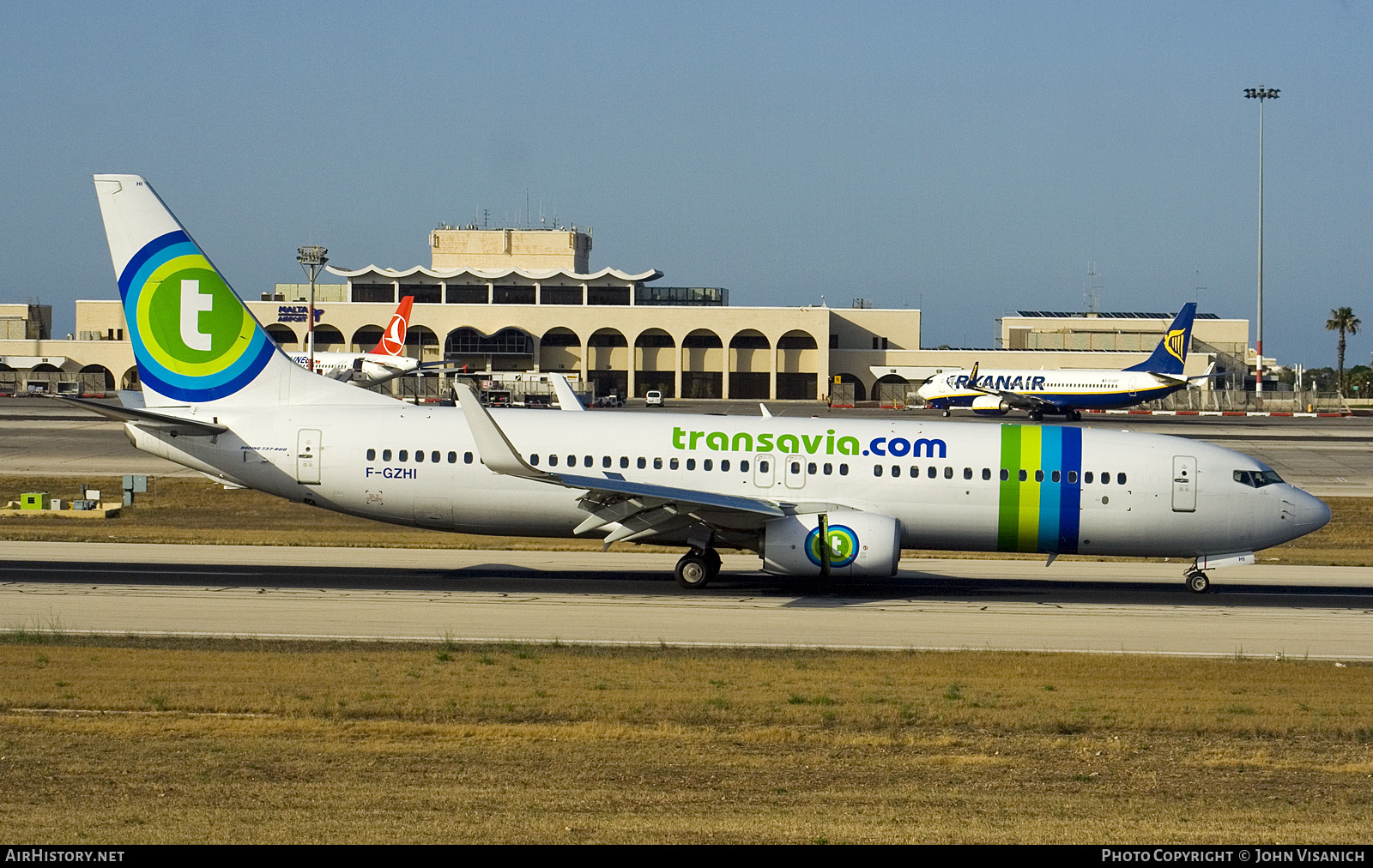 Aircraft Photo of F-GZHI | Boeing 737-86J | Transavia | AirHistory.net #702142