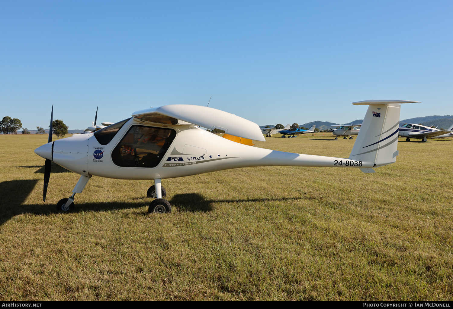 Aircraft Photo of 24-8038 | Pipistrel Virus SW | AirHistory.net #702158