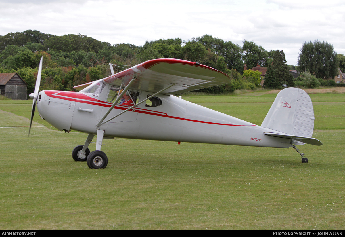 Aircraft Photo of N90190 / NC90190 | Cessna 140 | AirHistory.net #702173