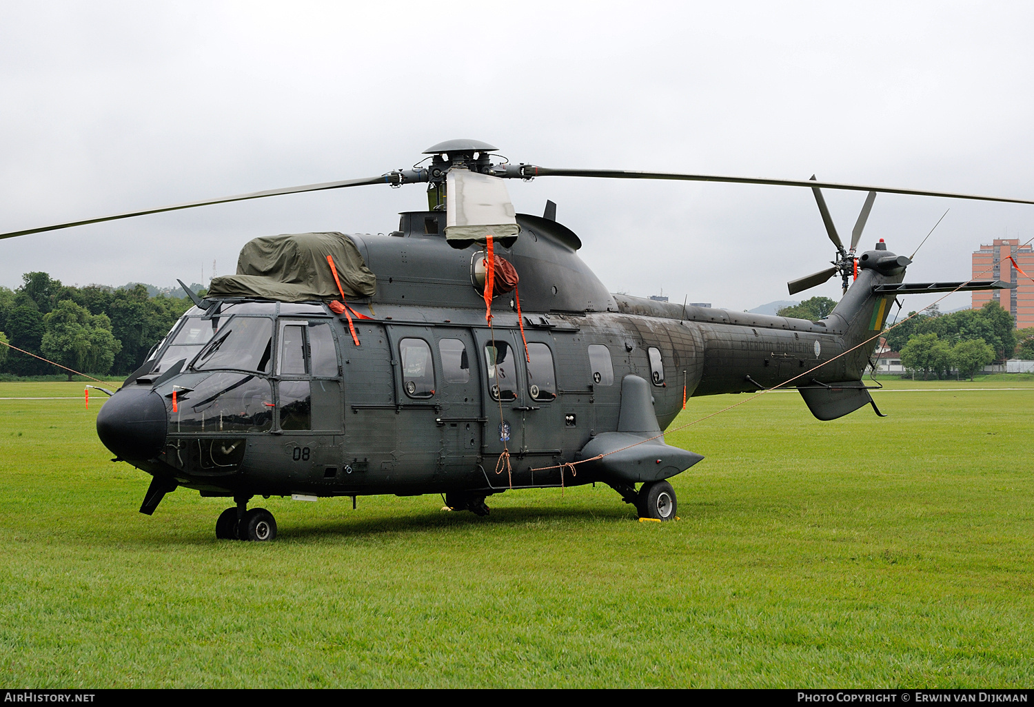 Aircraft Photo of EB-4008 | Aerospatiale HM-3 Cougar (AS-532UE) | Brazil - Army | AirHistory.net #702240