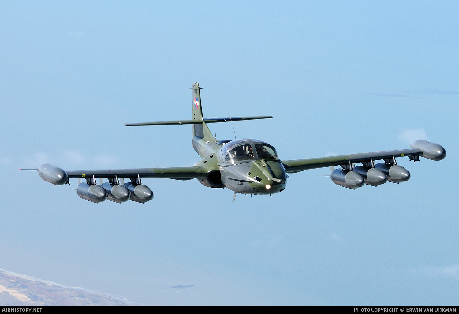 Aircraft Photo of 280 | Cessna OA-37B Dragonfly (318E) | Uruguay - Air Force | AirHistory.net #702266