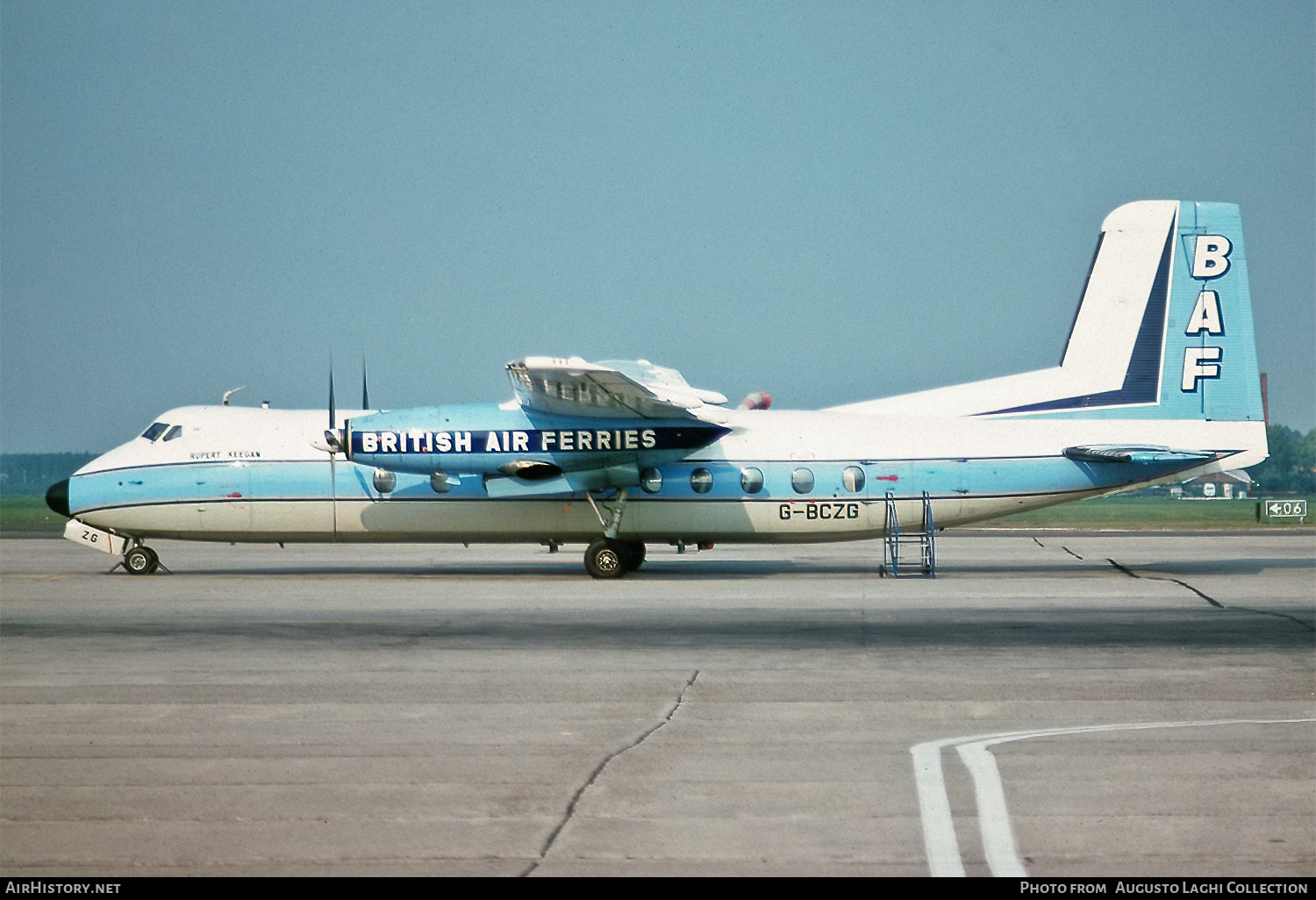 Aircraft Photo of G-BCZG | Handley Page HPR-7 Herald 202 | British Air Ferries - BAF | AirHistory.net #702267