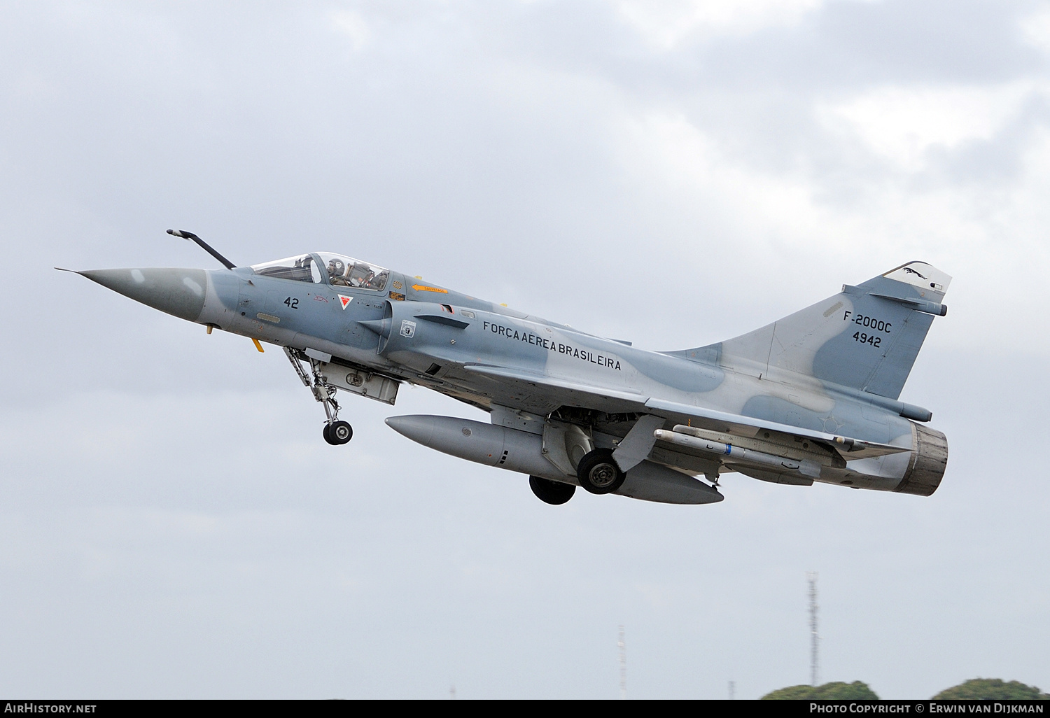 Aircraft Photo of 4942 | Dassault Mirage F-2000C | Brazil - Air Force | AirHistory.net #702270
