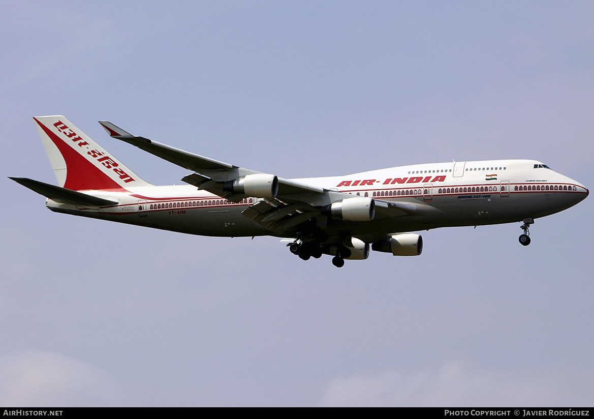 Aircraft Photo of VT-AIM | Boeing 747-433M | Air India | AirHistory.net #702284