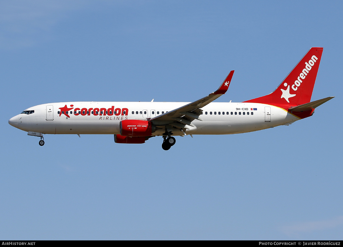 Aircraft Photo of 9H-CXD | Boeing 737-8GP | Corendon Airlines | AirHistory.net #702290