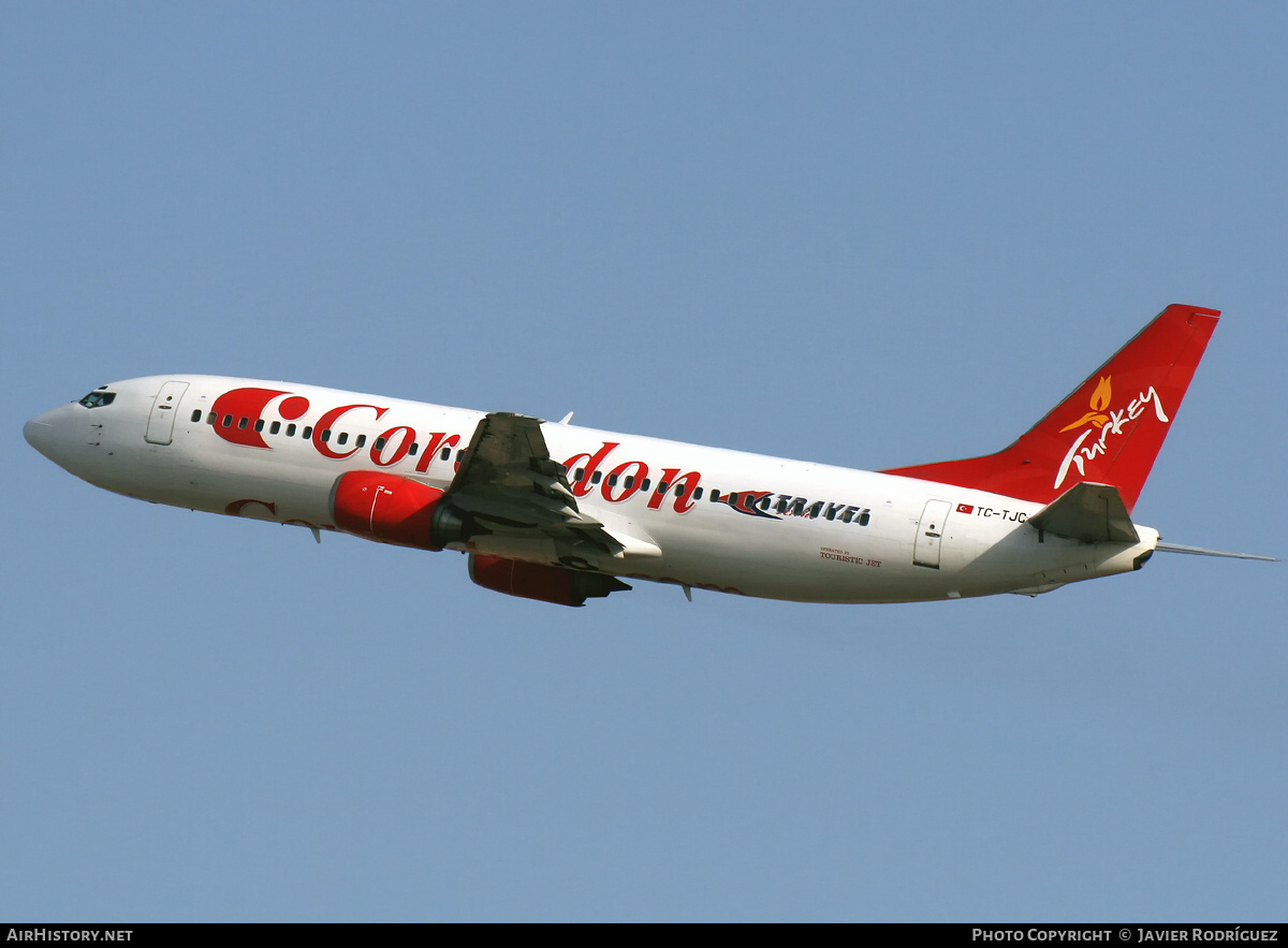 Aircraft Photo of TC-TJC | Boeing 737-4Q8 | Corendon Airlines | AirHistory.net #702292