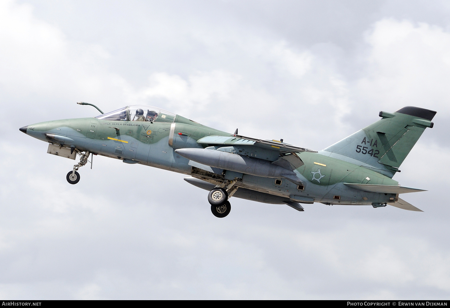 Aircraft Photo of 5542 | AMX International A-1A | Brazil - Air Force | AirHistory.net #702303