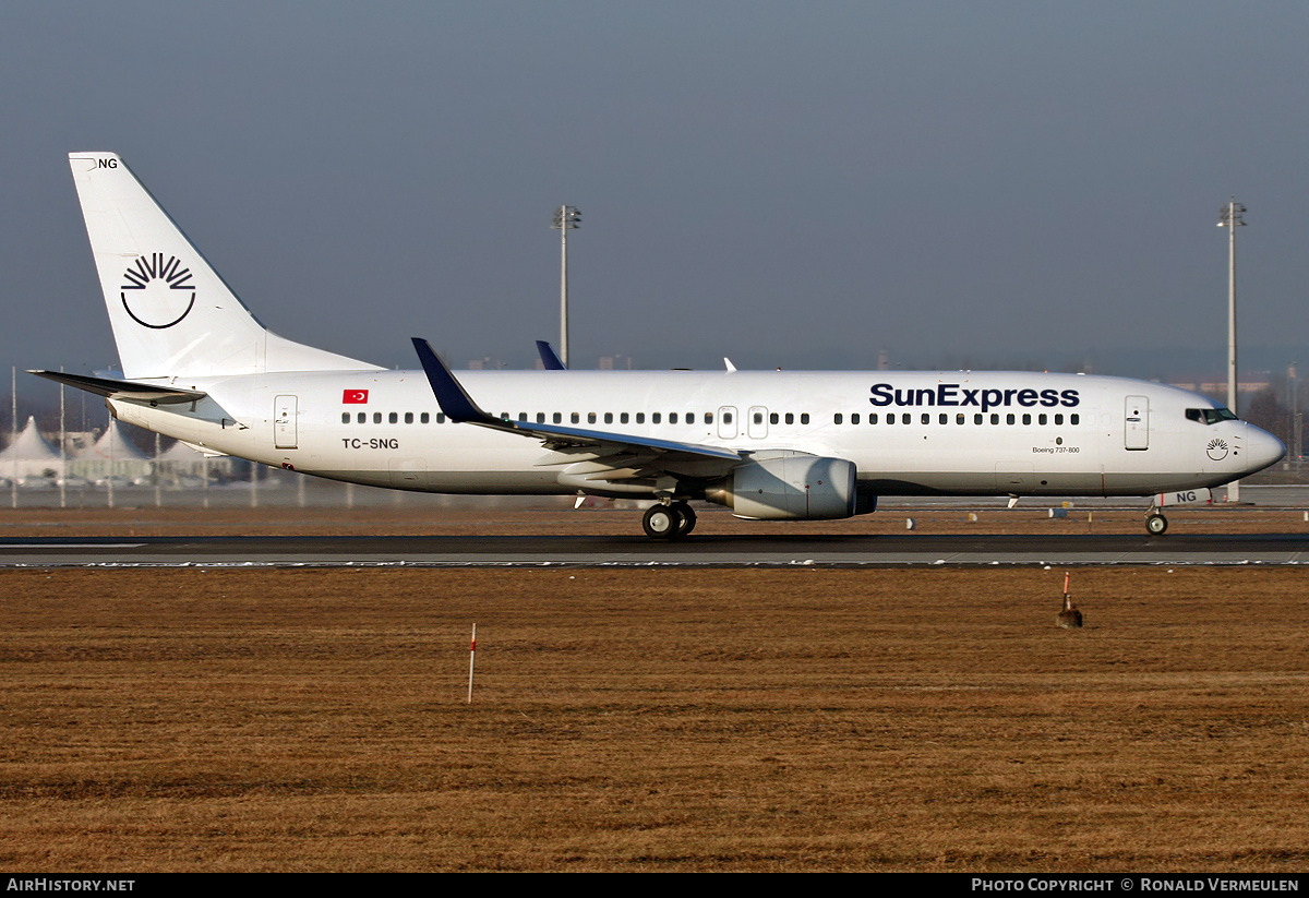 Aircraft Photo of TC-SNG | Boeing 737-8HC | SunExpress | AirHistory.net #702318