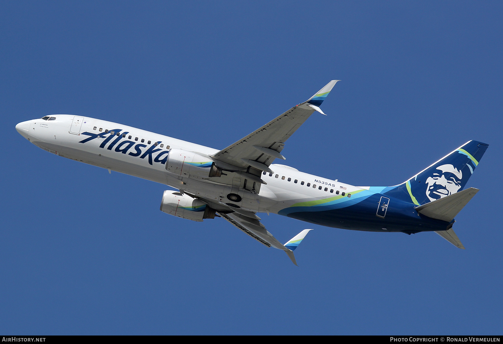Aircraft Photo of N535AS | Boeing 737-890 | Alaska Airlines | AirHistory.net #702321