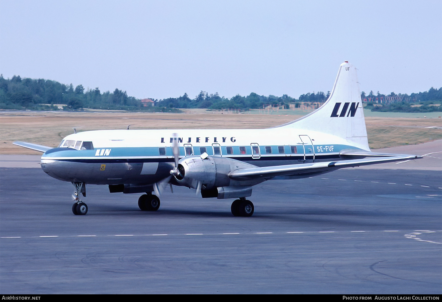 Aircraft Photo of SE-FUF | Convair 440-75 Metropolitan | Linjeflyg | AirHistory.net #702343