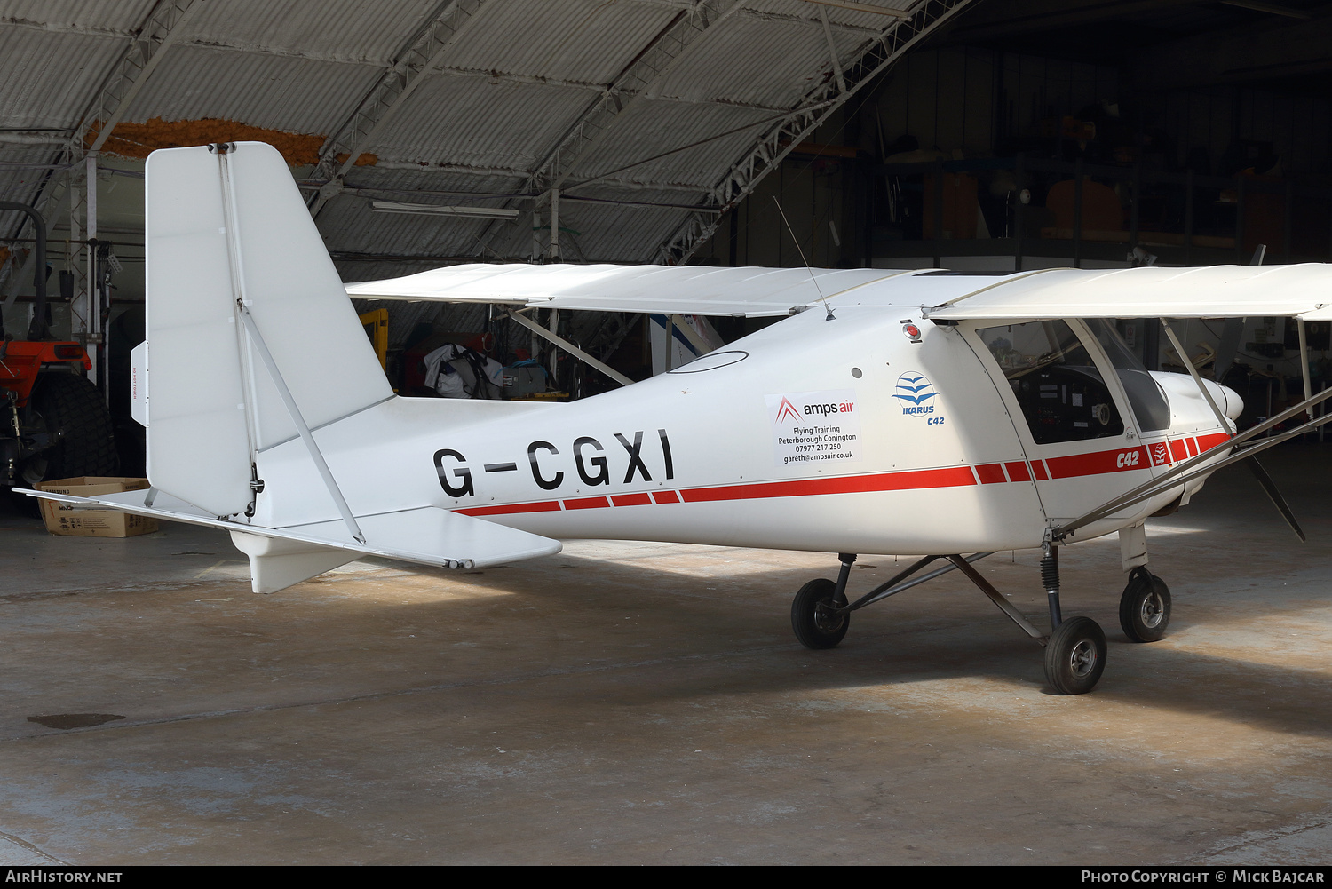 Aircraft Photo of G-CGXI | Comco Ikarus C42-FB80 | Amps Air | AirHistory.net #702352
