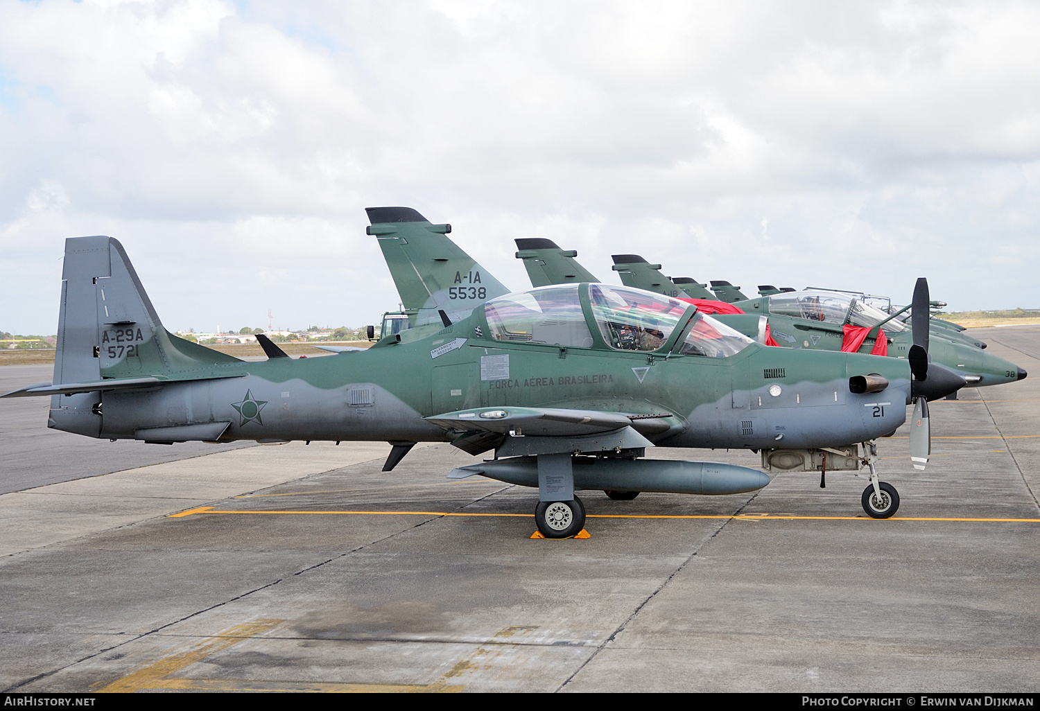 Aircraft Photo of 5721 | Embraer A-29A Super Tucano | Brazil - Air Force | AirHistory.net #702365